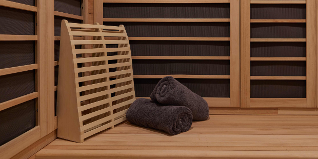Sunlighten Infrared Sauna Wooden Backrests