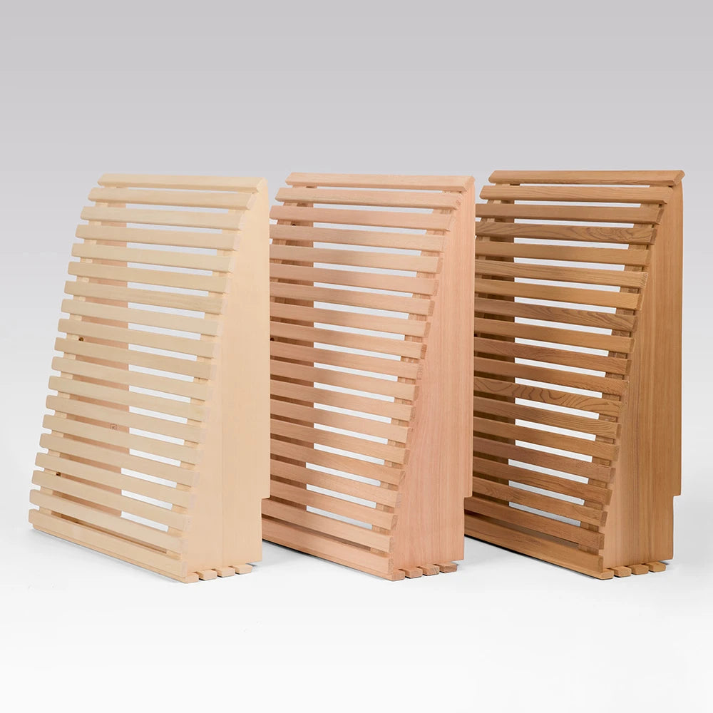 Sunlighten Infrared Sauna Wooden Backrests