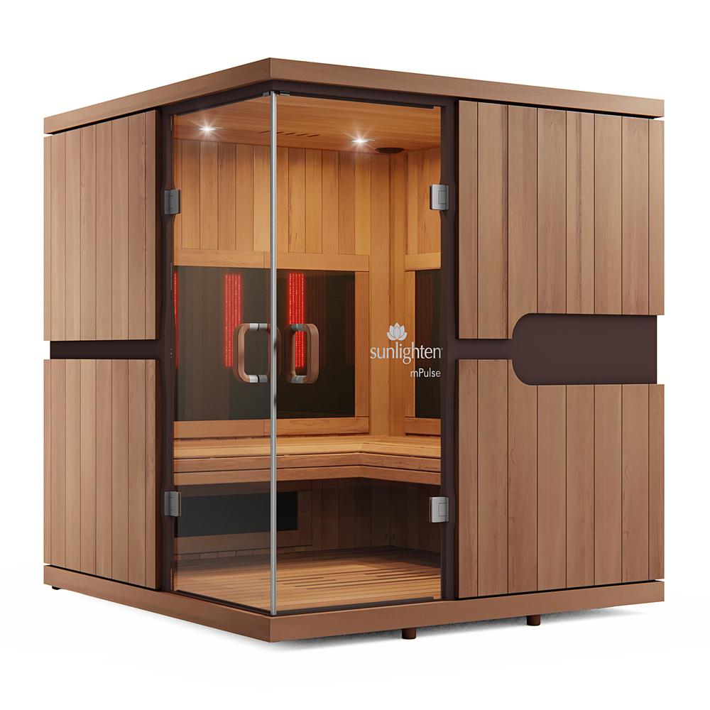 mPulse Discover Smart Sauna - Eucalyptus 15" touchscreen