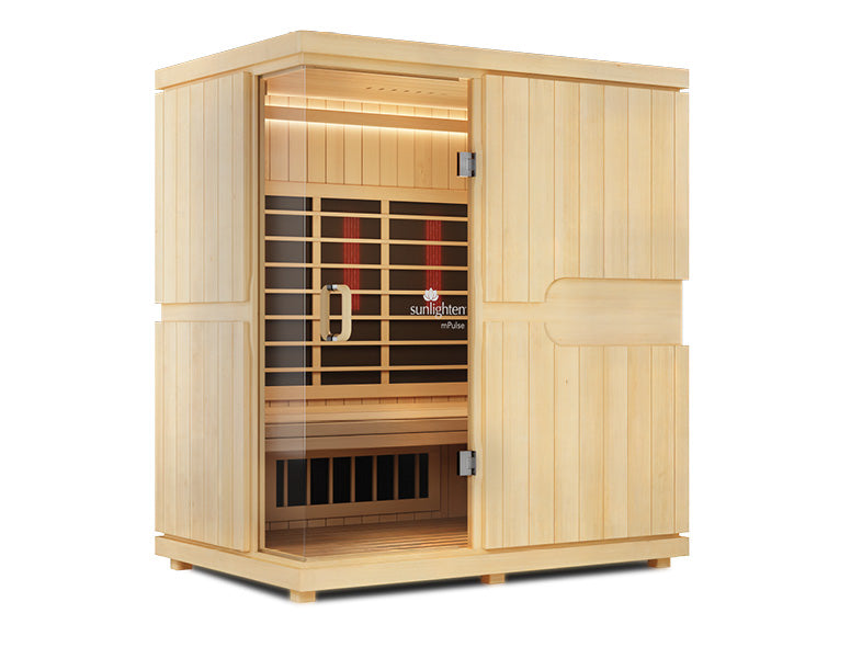 mPulse Conquer Smart Sauna - Basswood