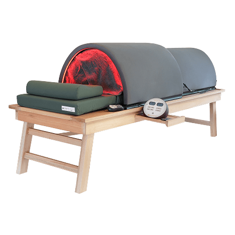 Solo Portable Sauna pictured against a white background