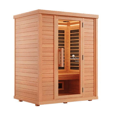 Amplify Sauna pictured against a white background